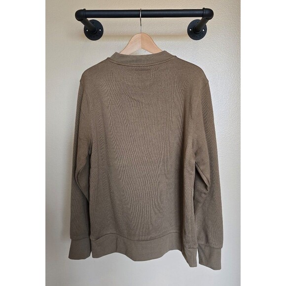 Arthur Beale brown pullover crewneck sweater mens size large - Picture 6 of 11